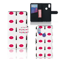 Xiaomi Mi Mix 2s Telefoon Hoesje Lipstick Kiss - thumbnail