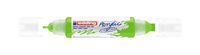 Edding Acryl 3D Double Liner permanente marker Groen, Geel 1 stuk(s)