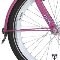 Alpina Spatbordstang set 16 candy pink - thumbnail