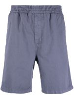 Carhartt WIP short Flint à taille élastiquée - Bleu