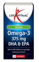 Lucovitaal Omega-3 375mg EPA & DHA vegan (30 caps) - thumbnail