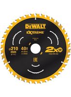 DeWalt Accessoires Cirkelzaagblad TCT | 210x30x40T - DT20433-QZ