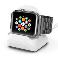 Apple Watch houder voor opladen - Siliconen - Wit - Geschikt voor Apple Watch - thumbnail