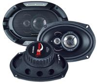 Renegade RX693 3-weg 300W auto luidsprekers (3-weg 300W, 150W, 4Ohm, 50-20000Hz, 6-inch).