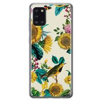 Samsung Galaxy A31 siliconen hoesje - Sunflowers