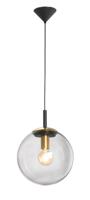 Fischer & Honsel Hanglamp met glas Dini Ø 30cm 60432