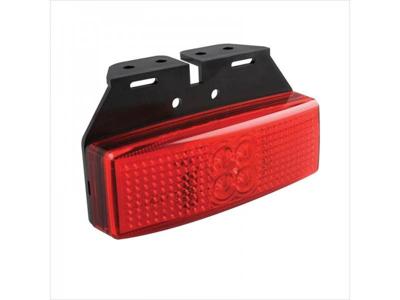 Pro+ Markeringslamp 12/24V rood 110x40mm LED met houder
