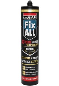 Soudal Fix -All X-Treme Power X-Press | Montagelijm | Wit | 280 ml - 154347