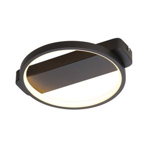 Freelight Plafondlamp Cintura Ø 26 cm zwart