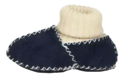 Playshoes babyschoenen elastische band donkerblauw maat 18/19 Playshoes babyschoenen elastische band donkerblauw maat 18/19