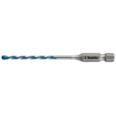 Makita E-14934 Carbide Multifunctionele boor 1 stuks 3 mm Gezamenlijke lengte 90 mm 1/4 (6.3 mm) inbus 1 stuk(s)