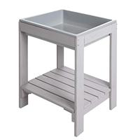 Roba Kinderspeeltafel 'Tiny' Outdoor +, weerbestendig massief hout, grijs