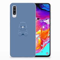 Samsung Galaxy A70 Telefoonhoesje met Naam Baby Rhino