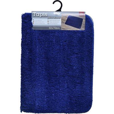 Gebor - Mooie Anti Slip Badkamermat – Micro Vezel - Badmat/douchemat – Navy Blauw - 50x70cm - Antislip