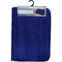 Gebor - Mooie Anti Slip Badkamermat – Micro Vezel - Badmat/douchemat – Navy Blauw - 50x70cm - Antislip