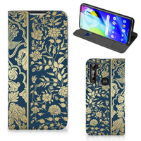 Motorola Moto G8 Power Smart Cover Beige Flowers