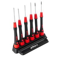 Wiha Juego de destornilladores de precisión PicoFinish® TORX®, de 7 unid., incl. soporte (42996)