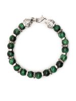 Emanuele Bicocchi bracelet de perles Tiger Eye - Vert