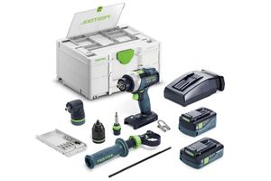 Festool Accu-schroefboormachine TDC 18/4 5,0/4,0 I-Set QUADRIVE - 577612