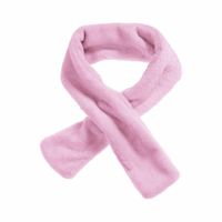 Playshoes cuddly fleece sjaal roze Maat - thumbnail