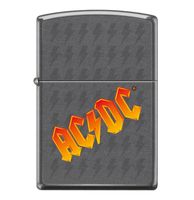 Zippo Aansteker AC/DC Logo Oranje - thumbnail