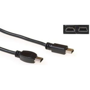 ACT 2.0 meter USB 2.0 OTG cable USB mini A5 male - USB mini B5 male