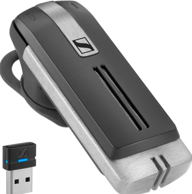 ADAPT Presence Grey Business - Headset - mono - inwendig - bevestiging over het oor - Bluetooth - draadloos