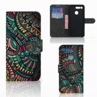 Honor View 20 Telefoon Hoesje Aztec