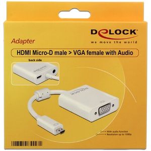 micro-HDMI naar VGA adapter Adapter