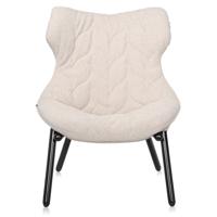 Kartell Foliage Fauteuil Trevira Beige / Zwart
