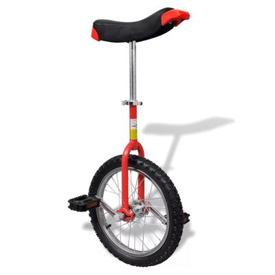 vidaXL Eenwieler verstelbaar 16 inch rood vidaXL Eenwieler verstelbaar 16 inch rood