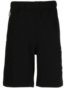 AAPE BY *A BATHING APE® short de sport à logo imprimé - Noir