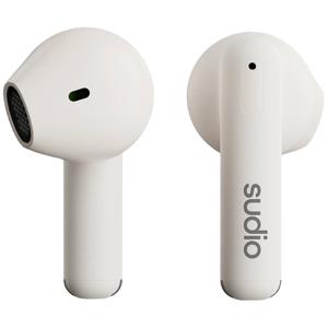 Sudio A1WHT hoofdtelefoon/headset True Wireless Stereo (TWS) In-ear Oproepen/muziek USB Type-C Bluetooth Wit