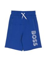 BOSS Kidswear short de sport à logo imprimé - Bleu - thumbnail