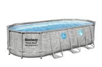 Bestway Levant Zwembad power steel set ovaal rotan swim vista 549