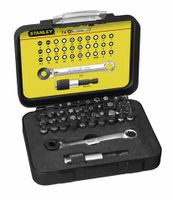 Stanley handgereedschap Bitset Expert Pro 1/4" - Ringsteeksleutel (32 delig) - 1-13-905