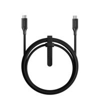 NOMAD USB-C kabel Carbide V3, 1,5 m USB-C naar USB-C gebouwd met Kevlar®, oplaadkabel USB C, USB Type C-kabel, snel opladen