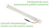 Led T5-TL buis met noodverlichting - 30 cm - 5 Watt - G5 - 230VAC - 4000K