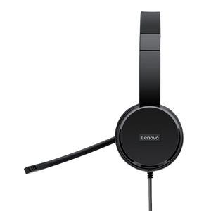 Lenovo 4XD0X88524 hoofdtelefoon/headset Hoofdband Zwart