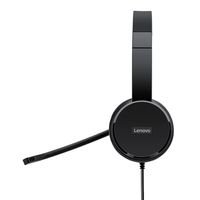 Lenovo 4XD0X88524 hoofdtelefoon/headset Hoofdband Zwart - thumbnail