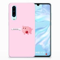 Huawei P30 Telefoonhoesje met Naam Pig Mud - thumbnail