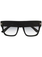 TOM FORD lunettes de soleil à monture carrée - Noir - thumbnail