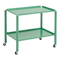 HAY Arcs Trolley Low Bijzettafel - Jade Green