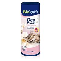 Biokat's Deo Pearls Baby Powder - Geparfumeerde strooiseltoevoeging, voor frisheid en vaste strooiselklonten in de kattenbak - 1 blikjes (1 x 700 g)