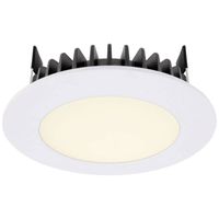 Deko Light 565229 LED Panel Round III 6 LED-inbouwlamp Energielabel: G (A - G) LED vast ingebouwd 6.30 W Verkeerswit (RAL 9016)