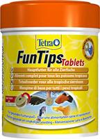 Tetra FunTips tabletten, zelfklevende voedertabletten als hoofdvoer voor alle siervissen, verhogen de kleurkracht en zorgen voor gezonde en vitale vissen, diverse maten