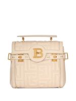 Balmain mini sac à main B-Buzz 23 en cuir - Tons neutres - thumbnail