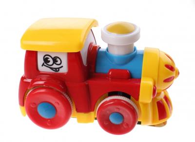 Jonotoys Speelgoedtrein 8 cm rood