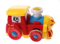 Jonotoys Speelgoedtrein 8 cm rood