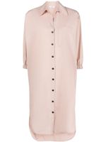 Peserico robe-chemise à manches trois quarts - Rose